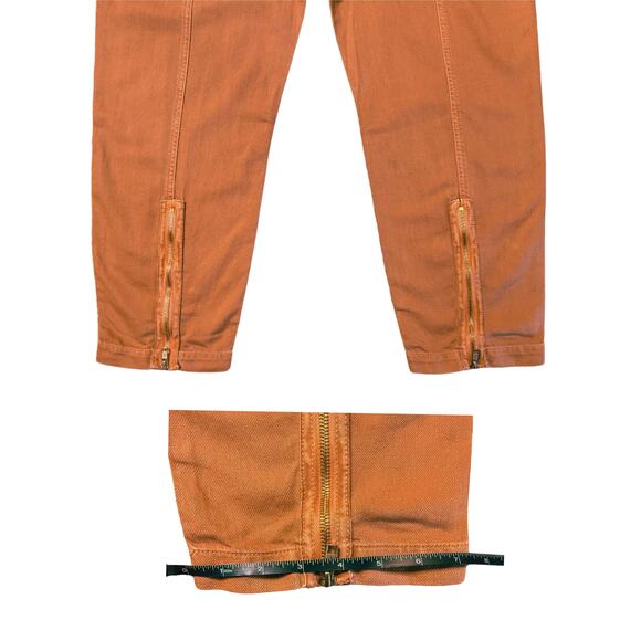 Free People Copper Rust Utility Zip Jumpsuit - Picture 5 of 7